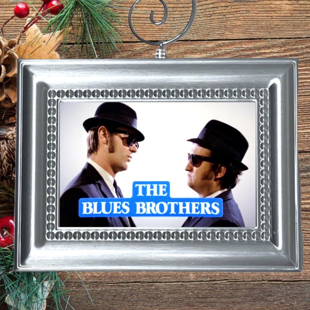 The Blues Brothers Retro Movie Memorabilia Christmas Tree Ornament